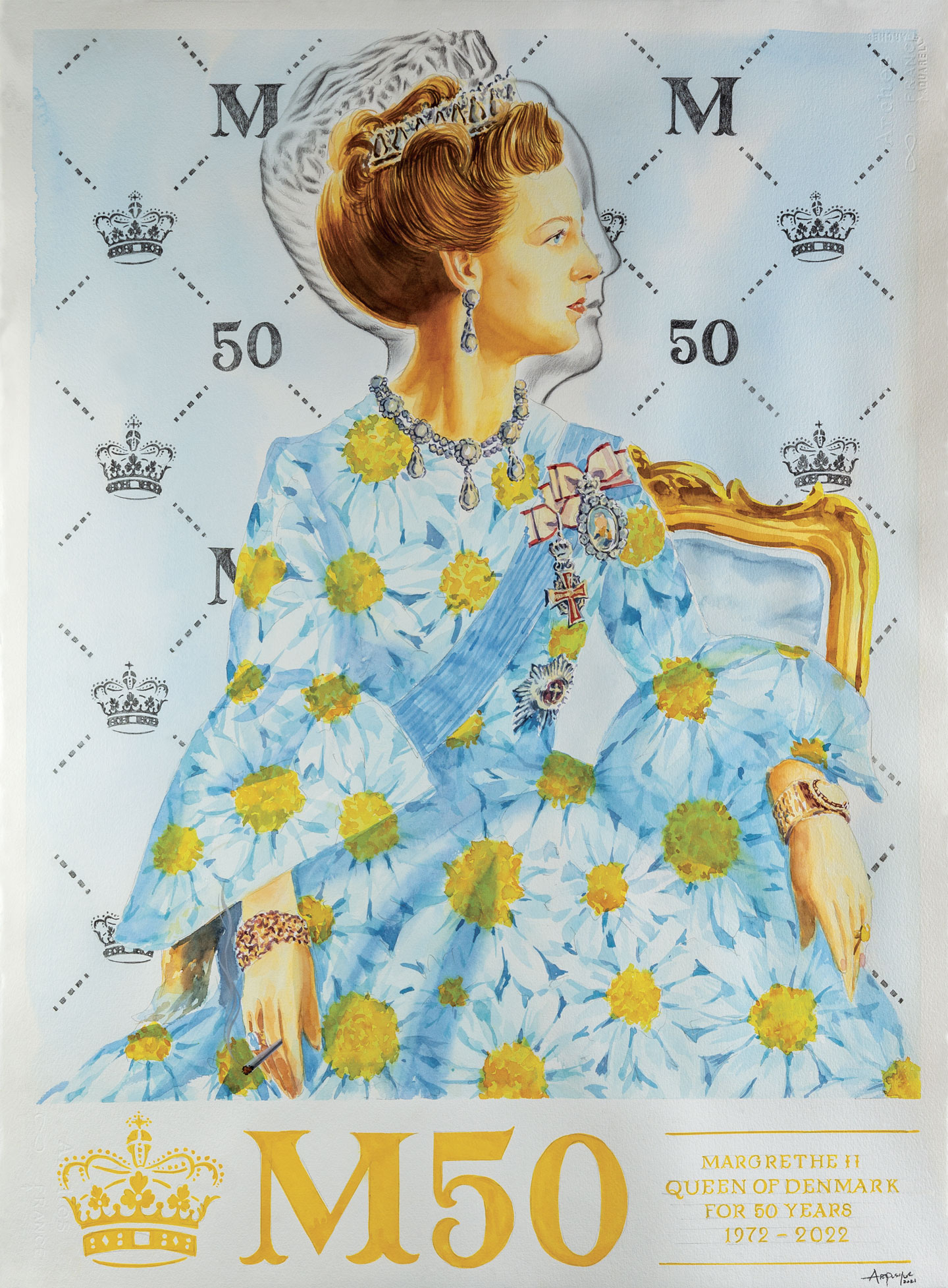 Daisy Kunstplakat – Giv dit hjem et unikt præg!