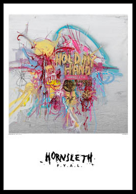 Hold My Hand - Kunsttryk af Hornsleth 50x70 cm