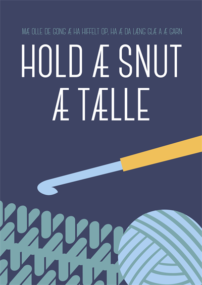 Hæklebog "Hold æ Snut" – Kreativitet i A5 Format!