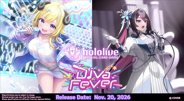 Hololive Official Card Game Ocg Tcg : Set 07 Diva Fever Booster Display Box Med 12 Pakker