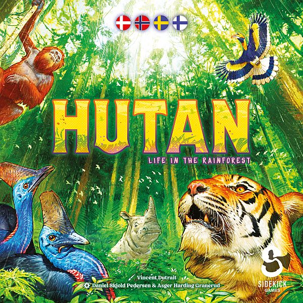 Hutan: Life   The Rainforest  Dansk  Board Game