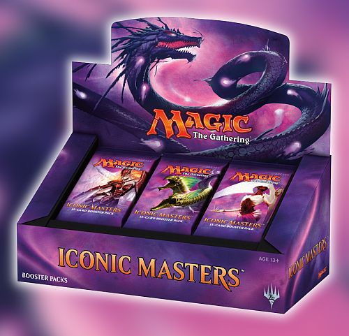 Iconic Masters Booster Box  Display  24 Boosters  Magic The Gathering