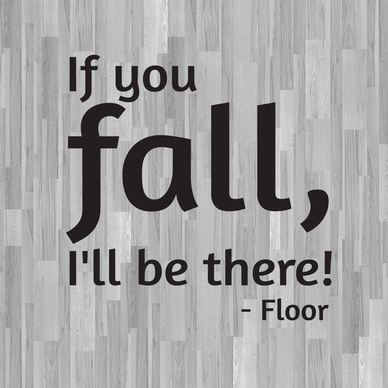 You Fall        There Wallsticker