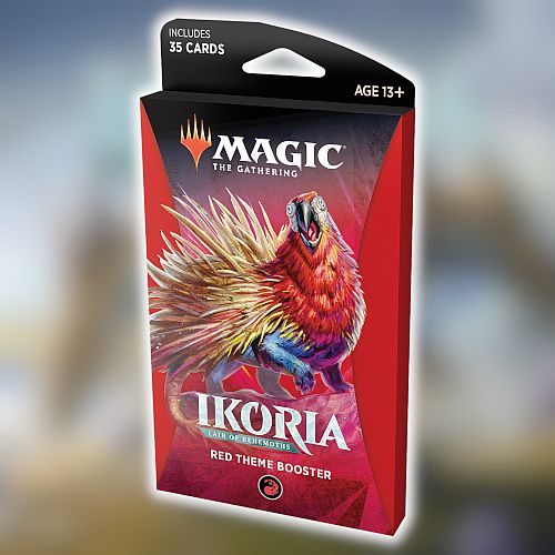 Ikoria: Lair   Behemoths Theme Booster Pack: Red  Magic The Gathering