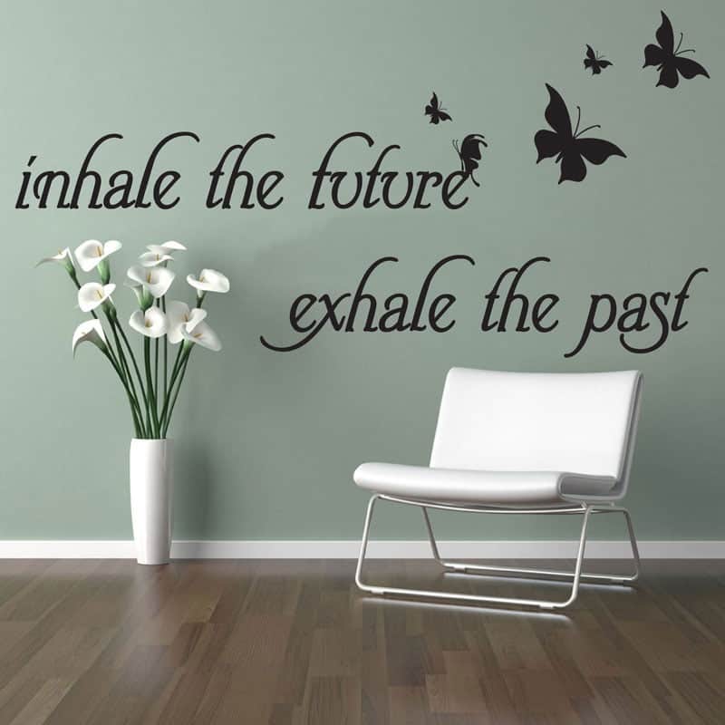 Inhale The Future Wallsticker