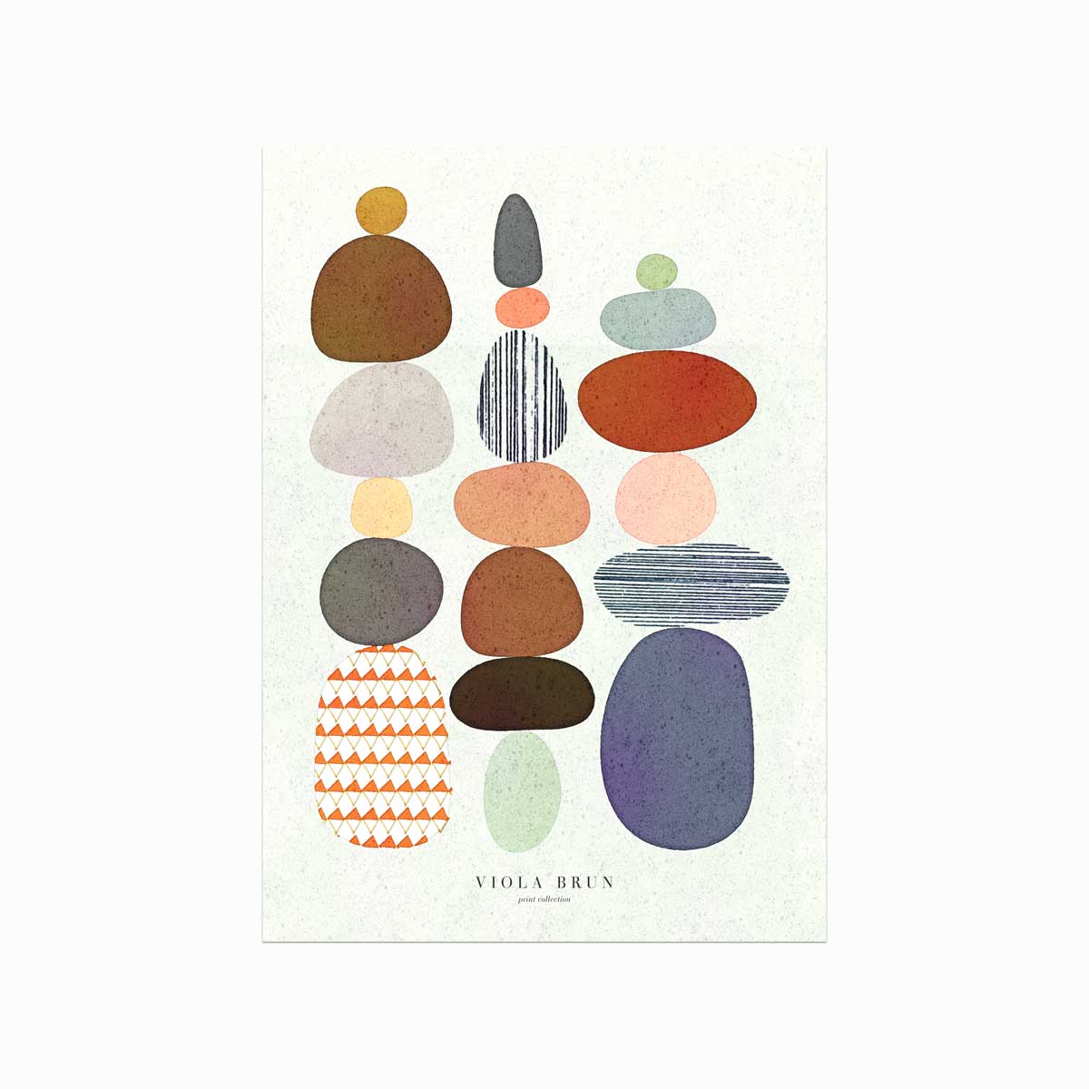 Ishi 01 Plakat – Eksklusiv Designplakat fra Viola Brun