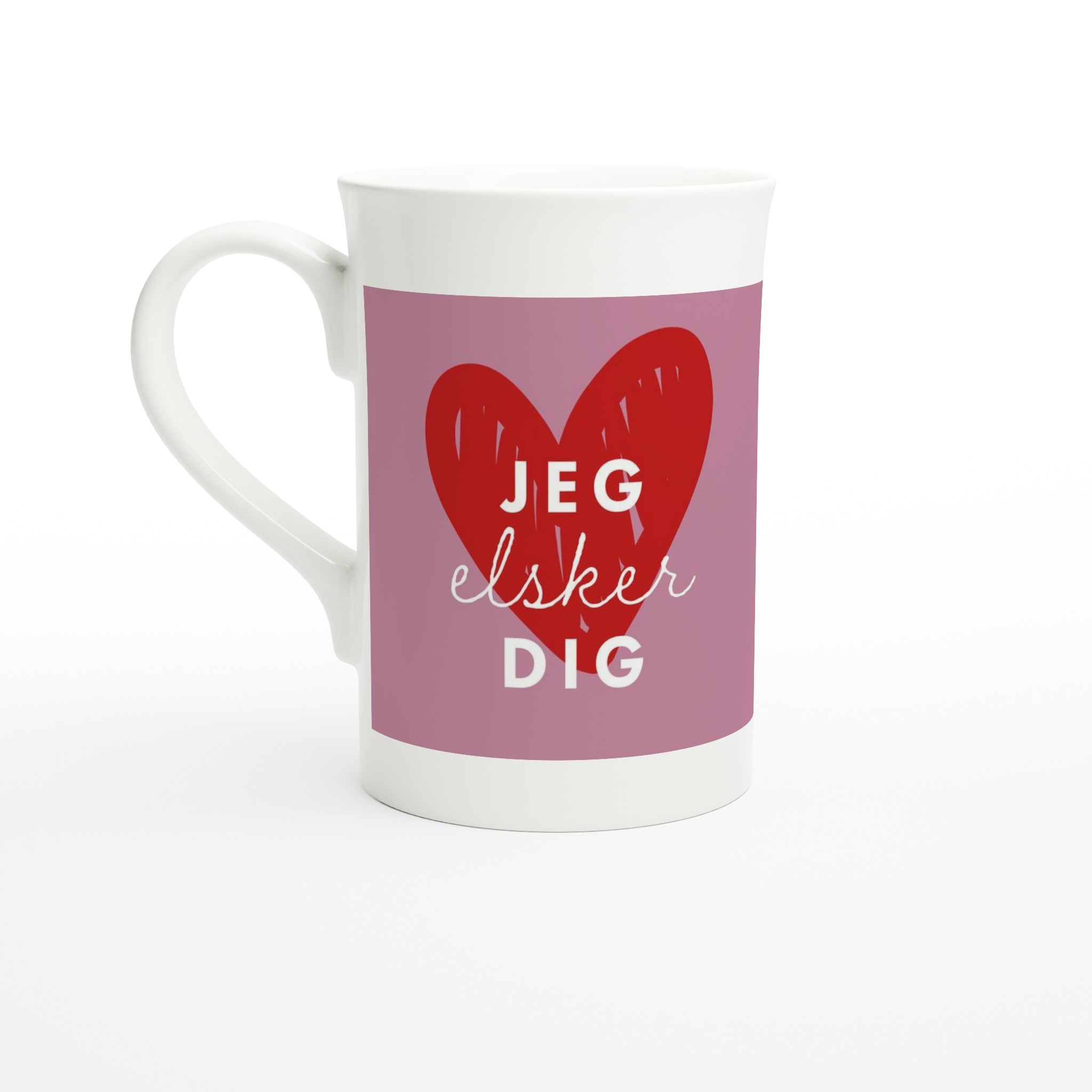 Kærligheds Porcelænskrus – Gaveidé til Hverdag og Fest