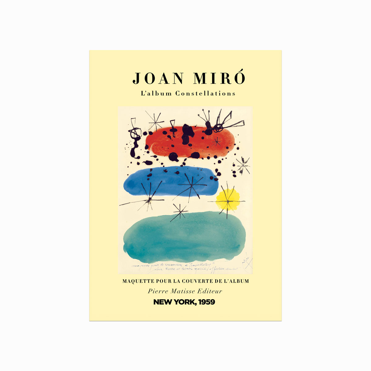 Joan Miró Plakat – Constellation til Dit Hjem