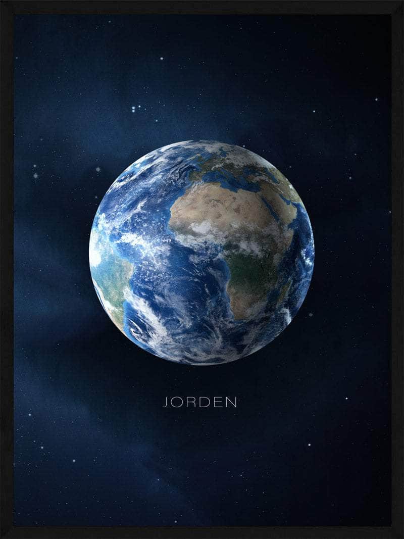 Jorden Plakat - Bring Universet Ind i Dit Hjem!