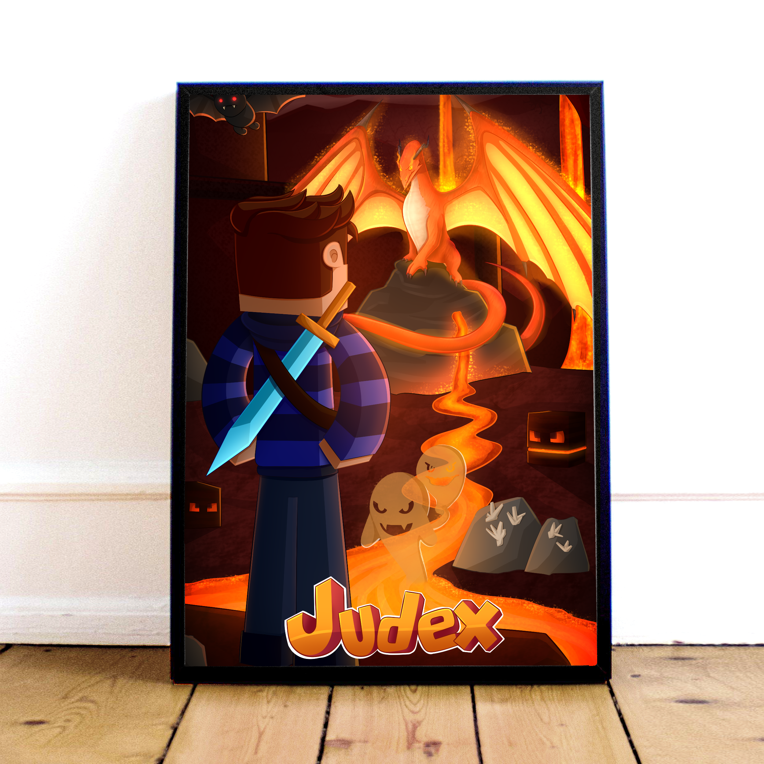 Judex Ilddrage Plakat – Episk Vægkunst til Black Friday!