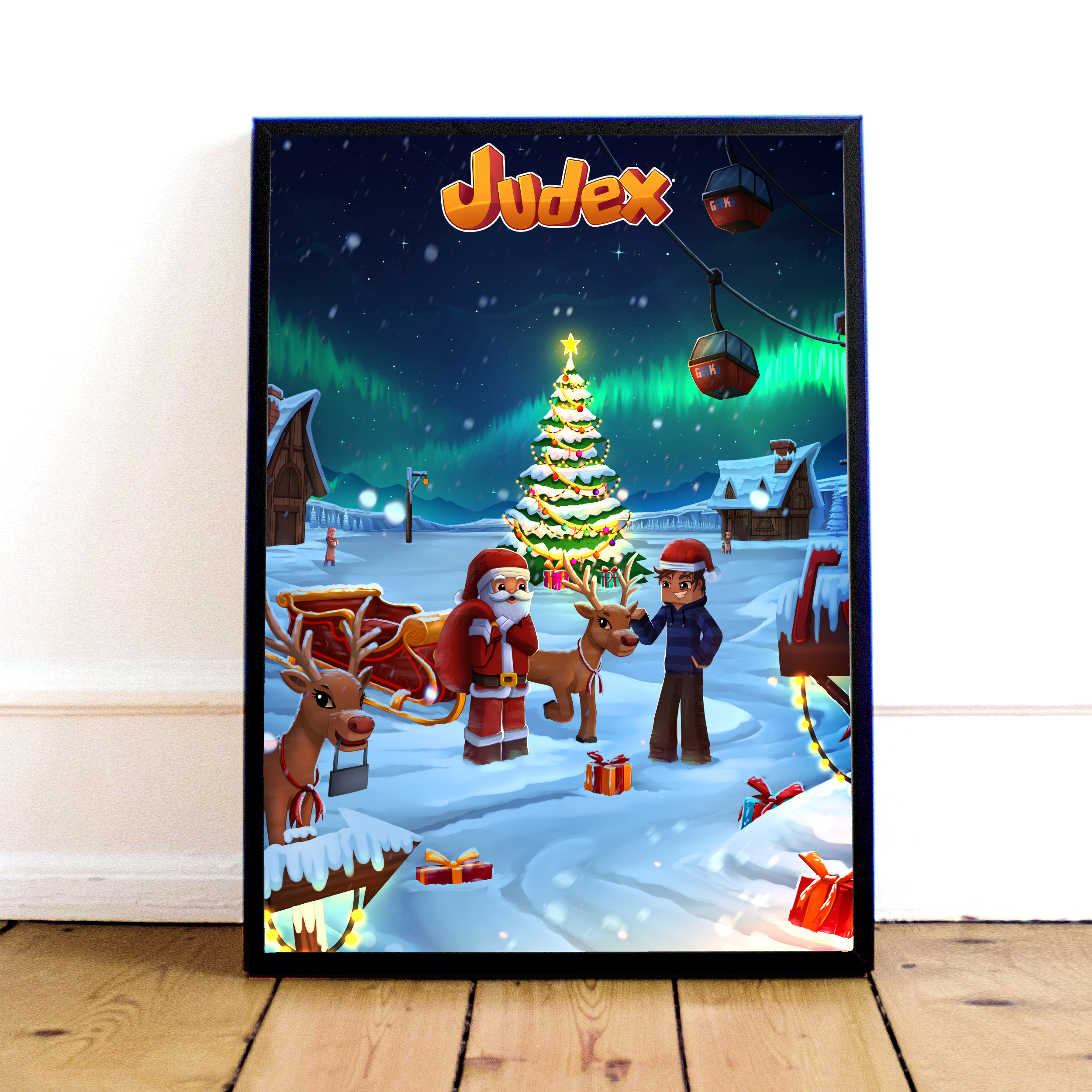 Judex Juleplakat – Skab Magisk Julestemning!
