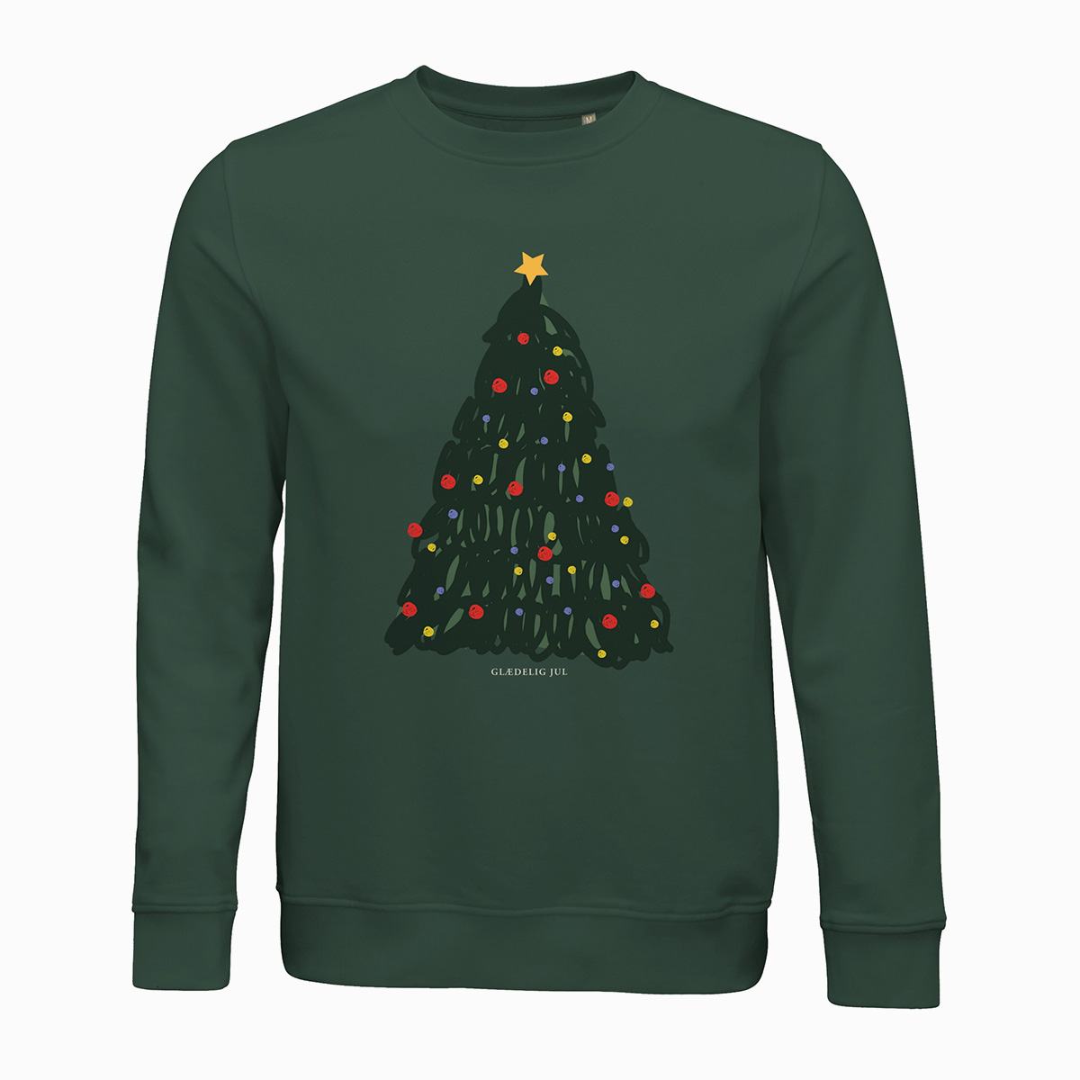 Jule Sweatshirt med Dansk Tekst – Skab Hygge til Jul