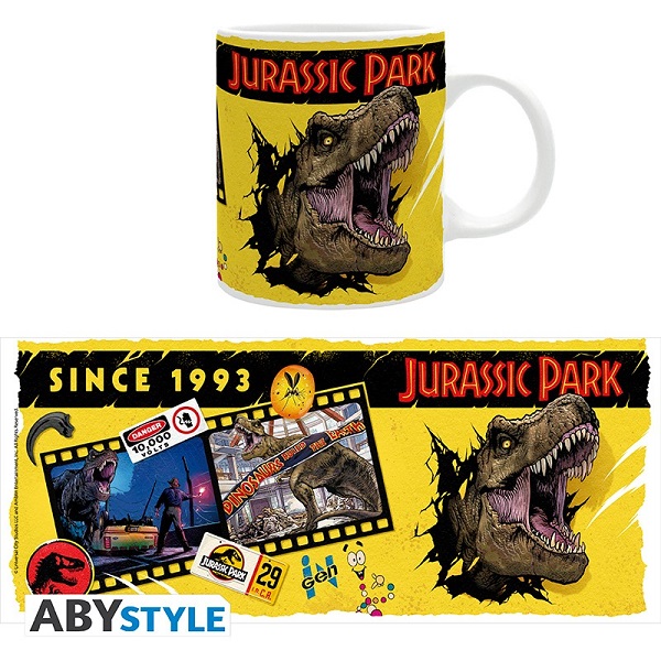 Jurassic Park References Mug 320ml