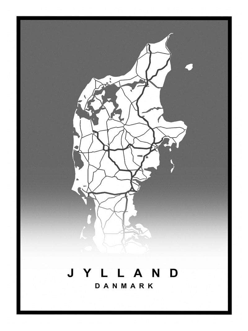 Jylland Plakat – Ideel til moderne boligindretning!