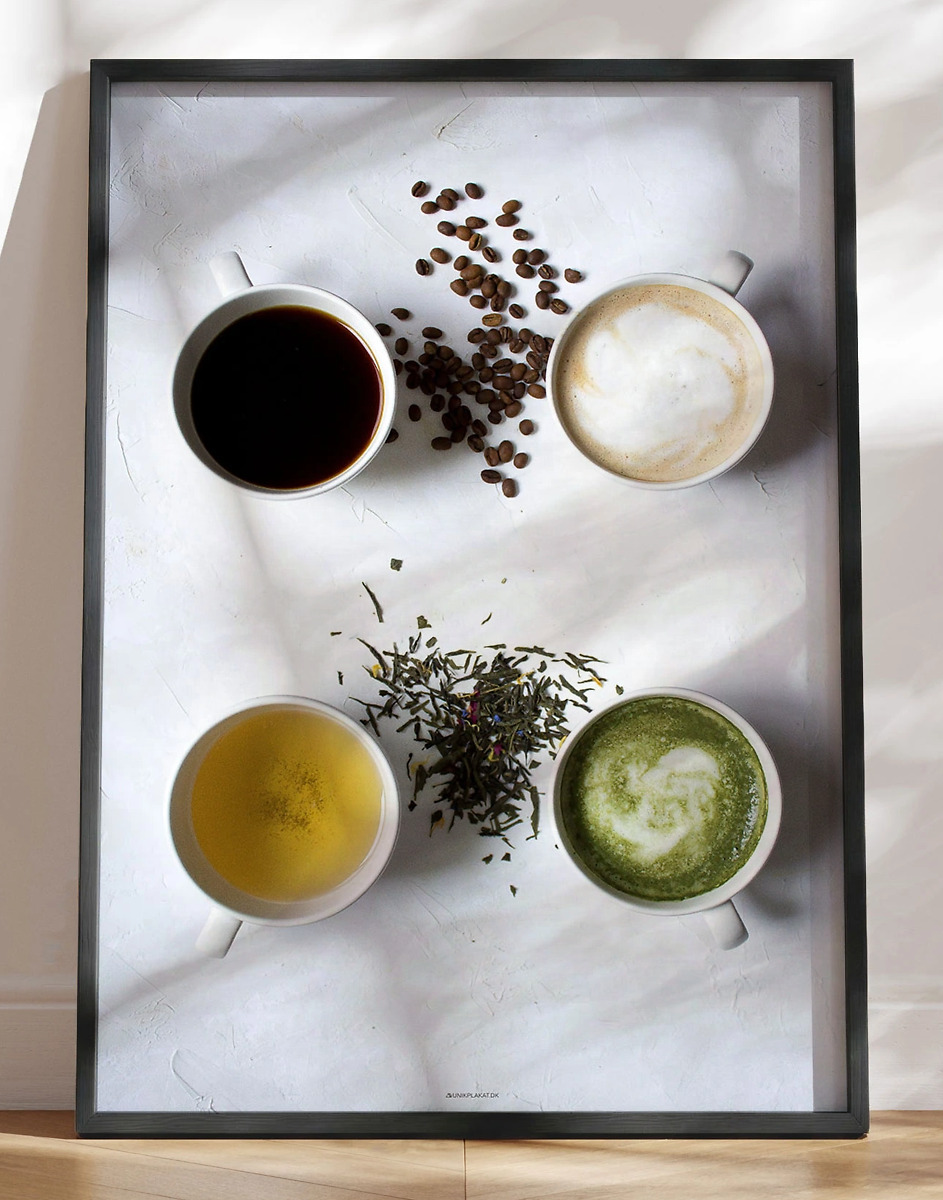 Kaffe Eller    Plakat Med Kaffe