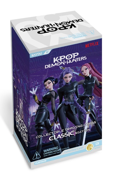 Kayou Kpop Demon Hunters Collectable Cards Series - Classic Edition Blister Booster Display Box Med 12 Packs
