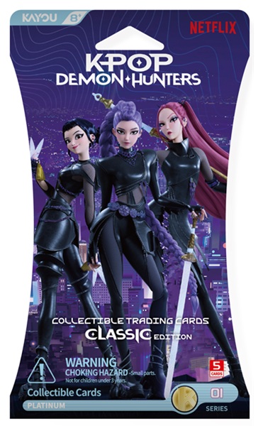 Kayou Kpop Demon Hunters Collectable Cards Series - Classic Edition Blister Booster Pack