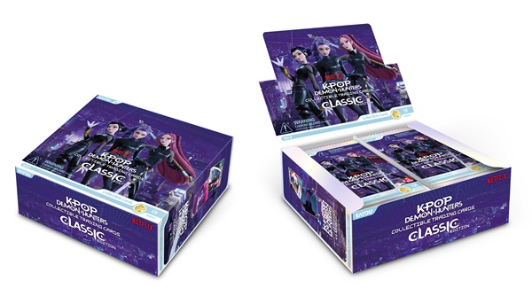 Kayou Kpop Demon Hunters Collectable Cards Series - Classic Edition Foil Booster Display Box Med 20 Packs