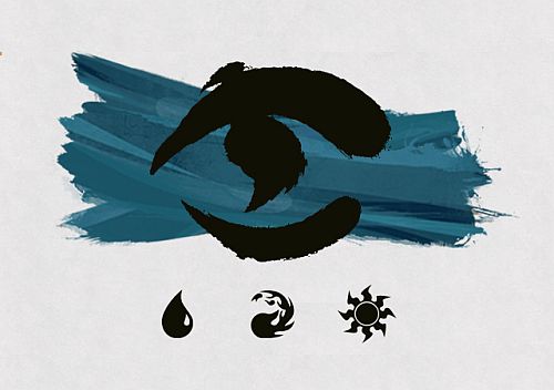 Khans   Tarkir Prerelease Pack  Pre-release Box : Jeskai   Boosters   Promo   Spindown Terning