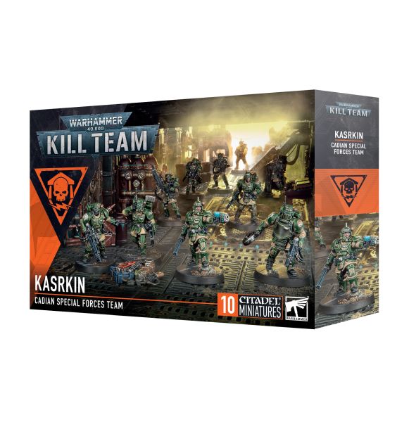 Kill Team - Astra Militarum Kasrkin Box 2024 - Udsalg!