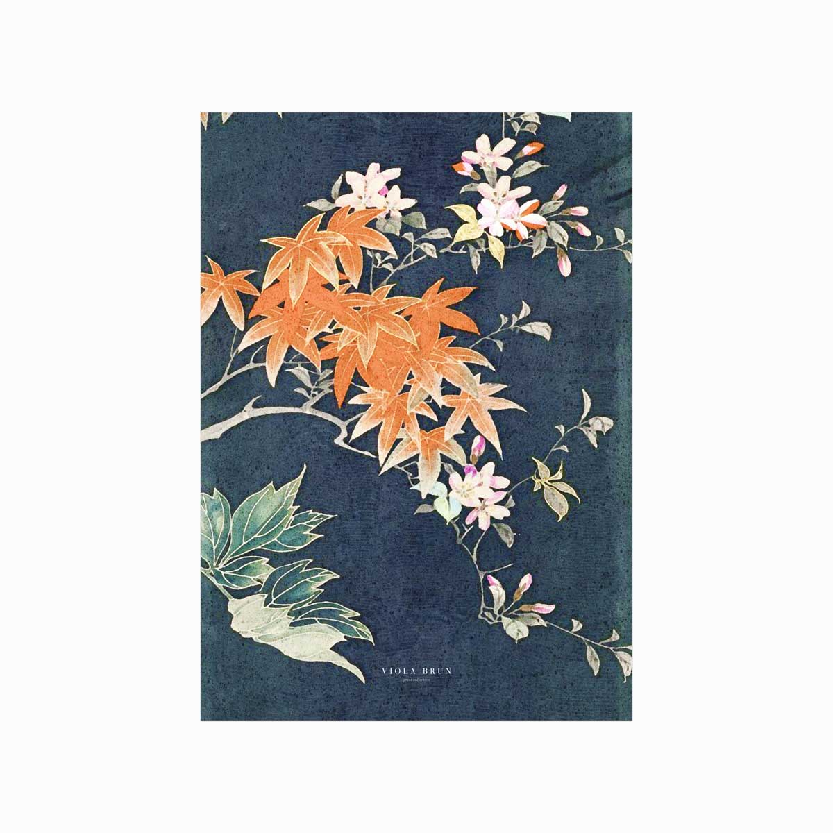Eksklusiv Kimono Plakat fra Viola Brun Designs