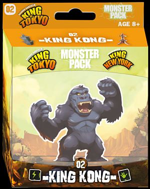 King   Tokyo New York: King Kong Monster Pack    Expansion  Engelsk