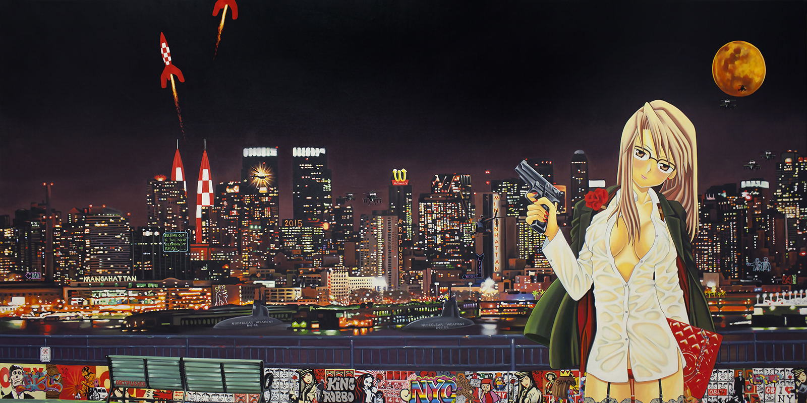 King Robbo Pop Art Plakat – Udsalg på Urban Kunst!
