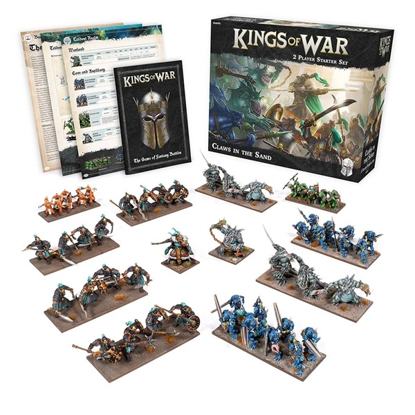 Kings   War  4th Edition :  -player Starter Claws   The Sand Mgkwm133
