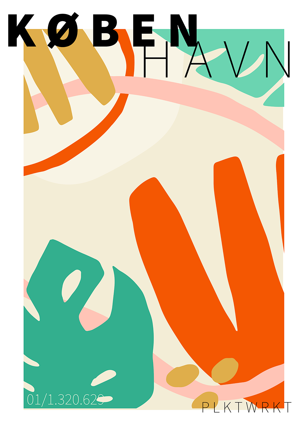 København Plakat – Unik Kunst til Dit Hjem!
