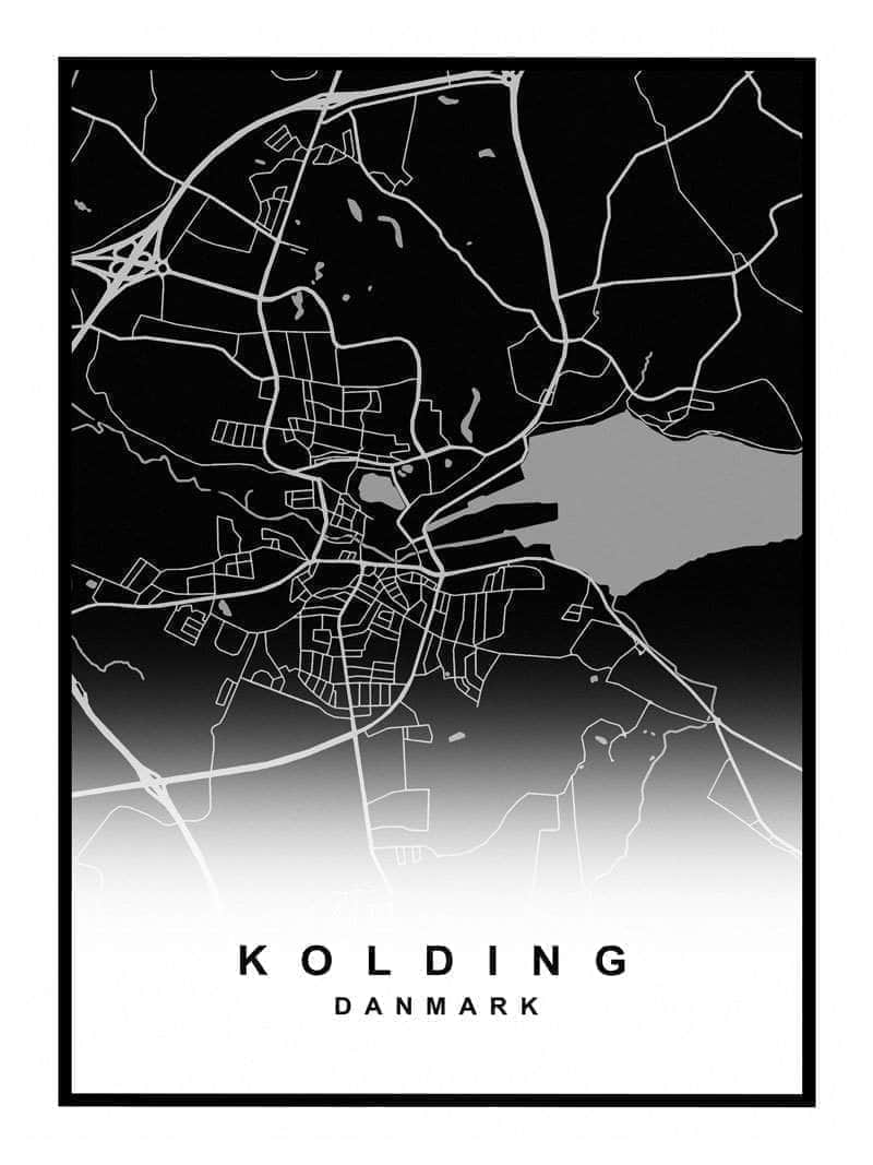 Kolding Kortplakat – Oplev Kolding i detaljer!