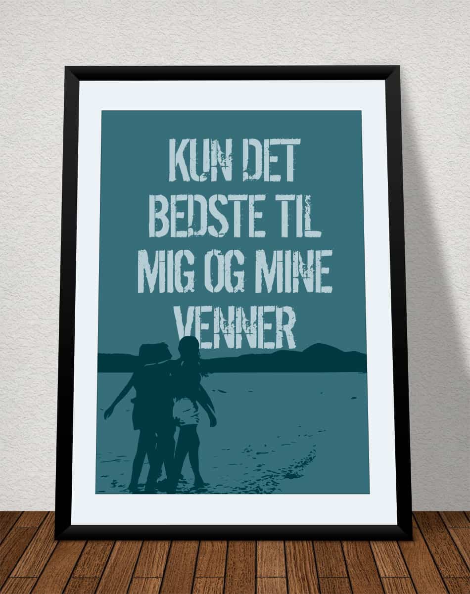 Plakat: Det Bedste Til Mig Og Mine Venner - Petroleum