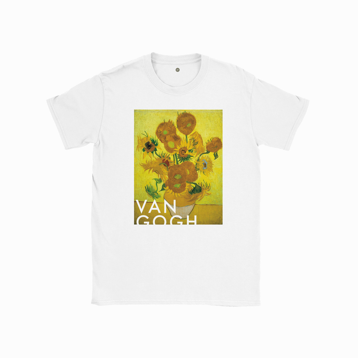 Unisex Kunst T-shirt med Van Gogh Tournesols Motif