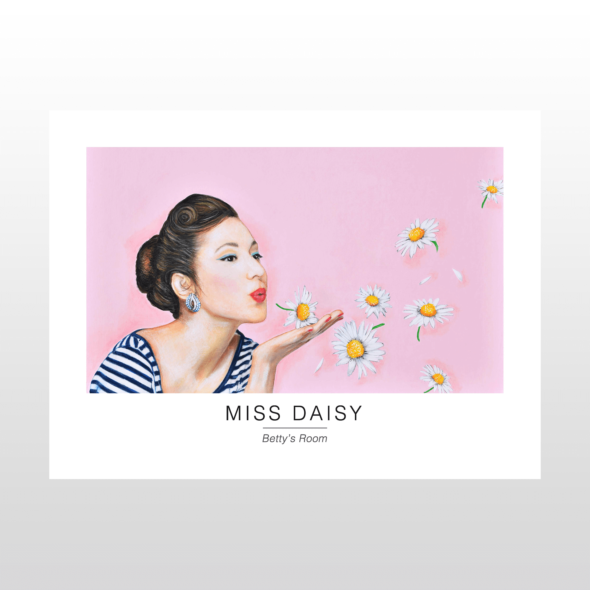 Kunstplakat "Miss Daisy" - Unik vægdekoration til hjemmet