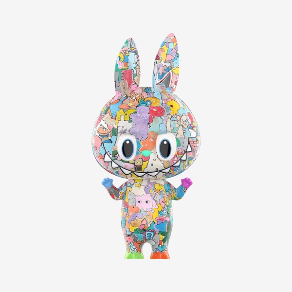 Labubu: The Monsters Mega Labubu 400 Tenth Anniversary 35cm