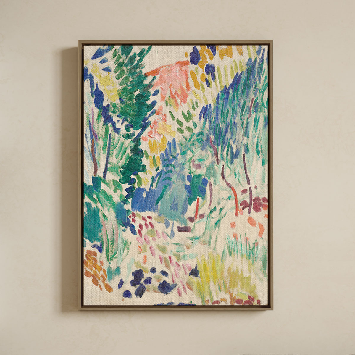 Lærredsprint Med Svæveramme  Henri Matisse  Landscape   Collioure