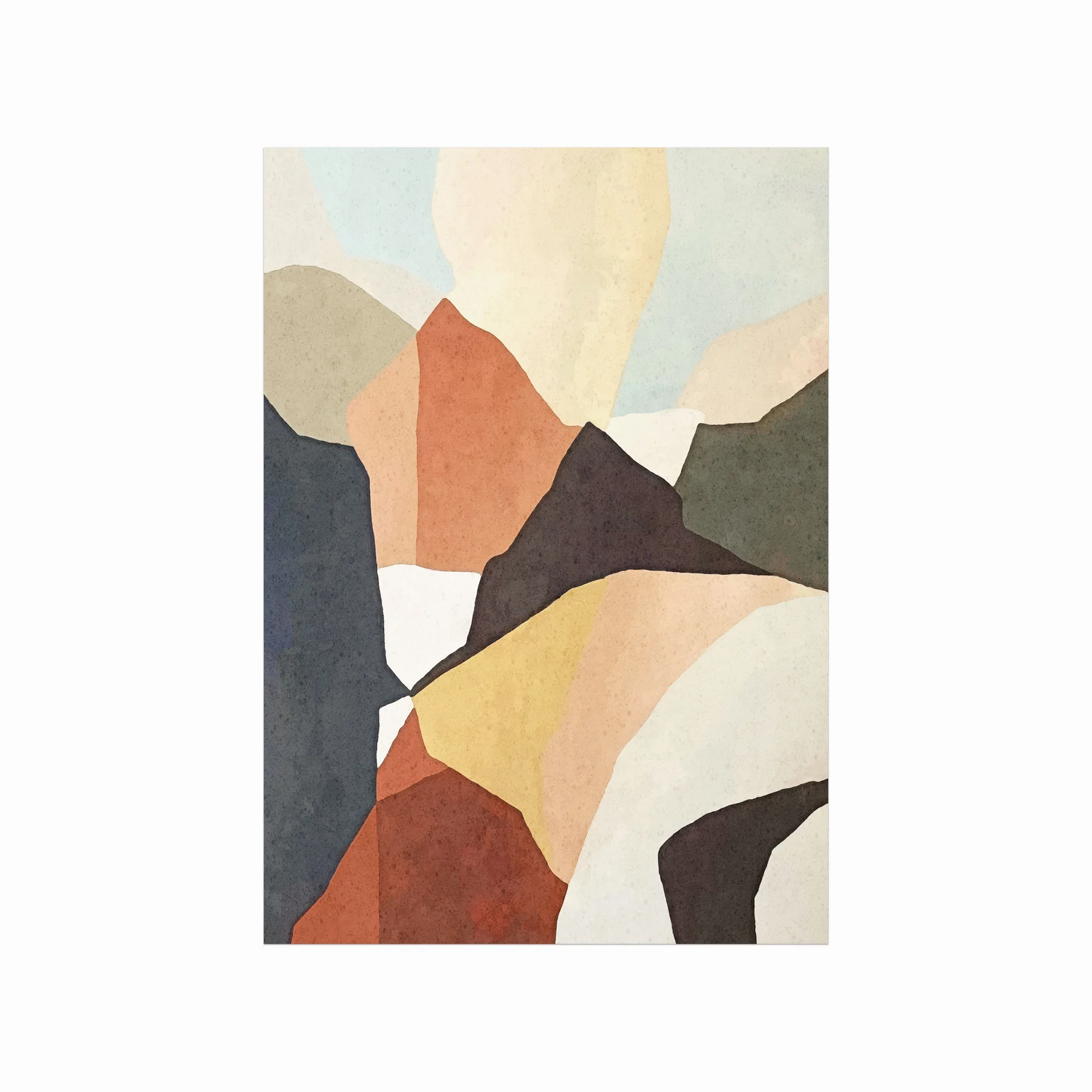 Abstrakt Plakat - Landscape 01 til moderne hjemindretning