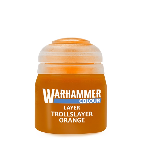 Layer: Trollslayer Orange Orange Maling  Blazing Orange  9918995130106