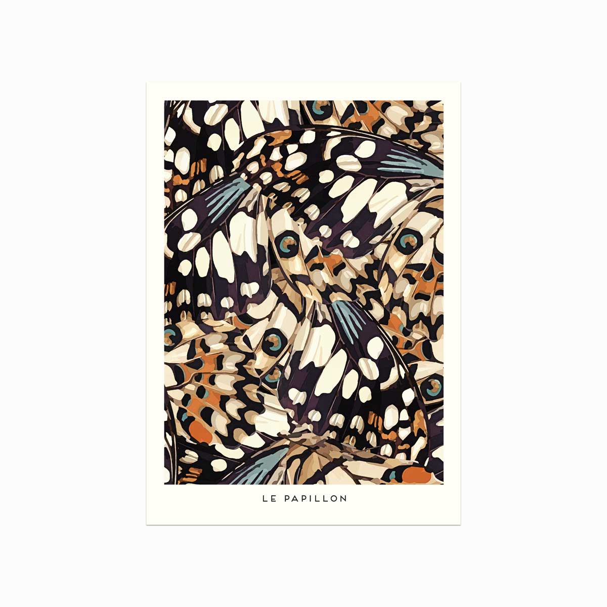 Eksklusiv Papillon Plakat fra Viola Brun til Dit Hjem