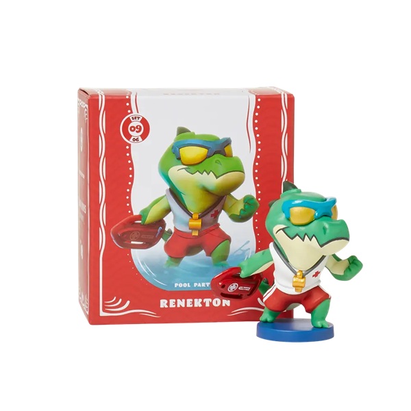 League Legends Collectible Figure Set 09: Pool Party Team Minis Renekton Limited Edition