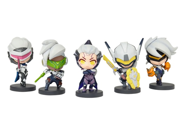 League Legends Collectible Figure Set 06: Project: Team Minis Leona Vayne Ekko Fiora Special Edition