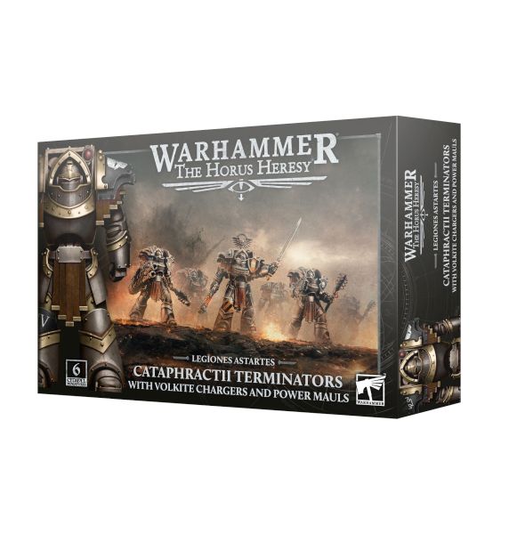 Legiones Astartes Cataphractii Terminators With Volkite Chargers And Power Mauls The Horus Heresy 99123001075