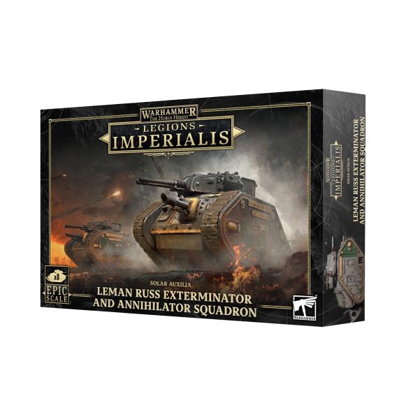 Legions Imperialis Solar Auxilia Leman Russ Exterminator And Annihilator Squadron 99122605012