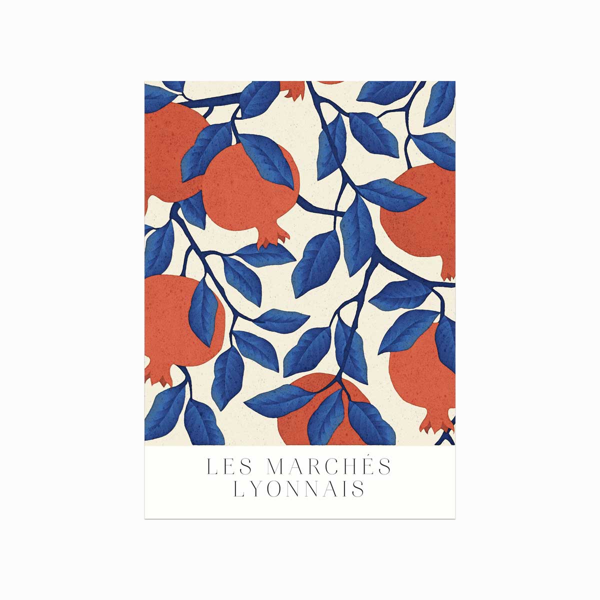 Eksklusiv Plakat – Les Marchés Lyonnais Grenade fra Viola Brun