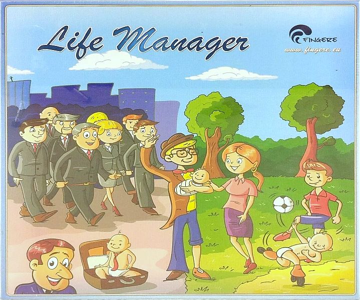 Life Manager  German  Board Game