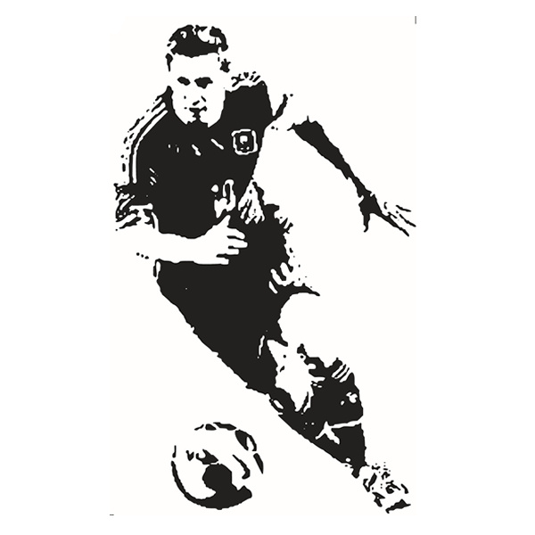Lionel Messi Vægklistermærke – Fodboldens Store Legende!