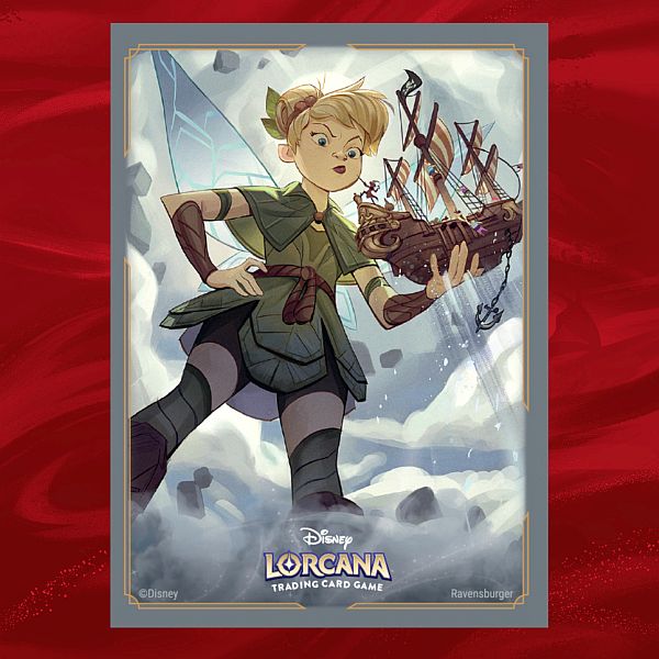 65 Lommer  Disney Lorcana Tcg: Set   Reign   Jafar: Tinker Bell Giant Fairy Deck Protector Sleeves