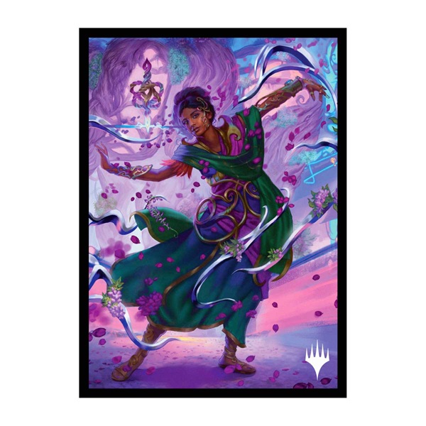 100 Lommer  Magic Aetherdrift Commander: Avishkar Living Energy Matte Deck Protector Sleeves Ultra Pro  38661