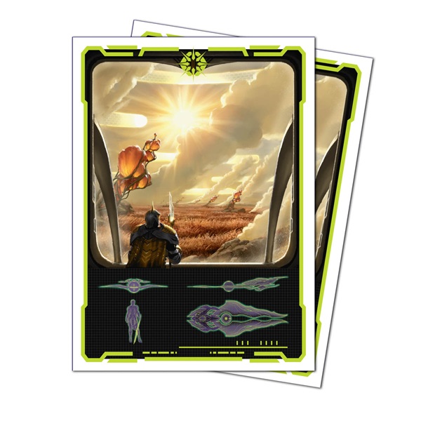 105 Lommer  Magic Edge   Eternities: White Mythic Apex Matte Deck Protector Sleeves Ultra Pro  38856