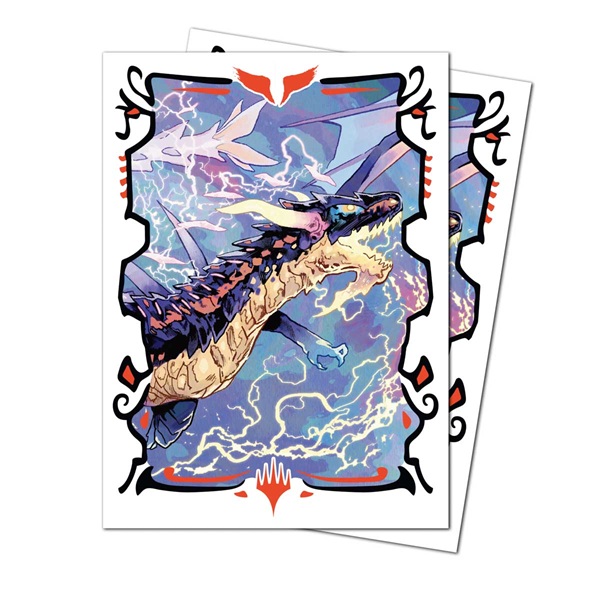 105 Lommer  Magic Tarkir: Dragonstorm: Neriv  The Storm Front Apex Matte Deck Protector Sleeves Ultra Pro  38811
