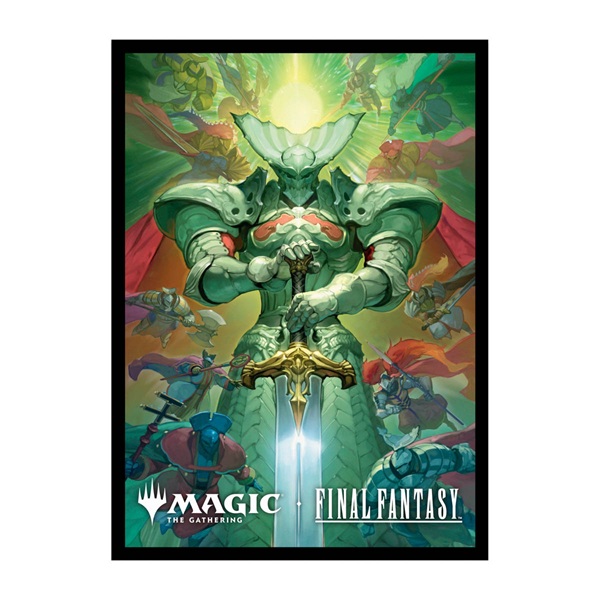 100 Lommer  Magic Universes Beyond: Final Fantasy: Summon: Knights   The Round Deck Protector Sleeves Ultra Pro  38709